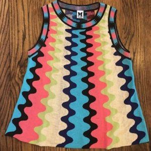 MISSONI Oversized Light Sweater Tank Top 40 US 4